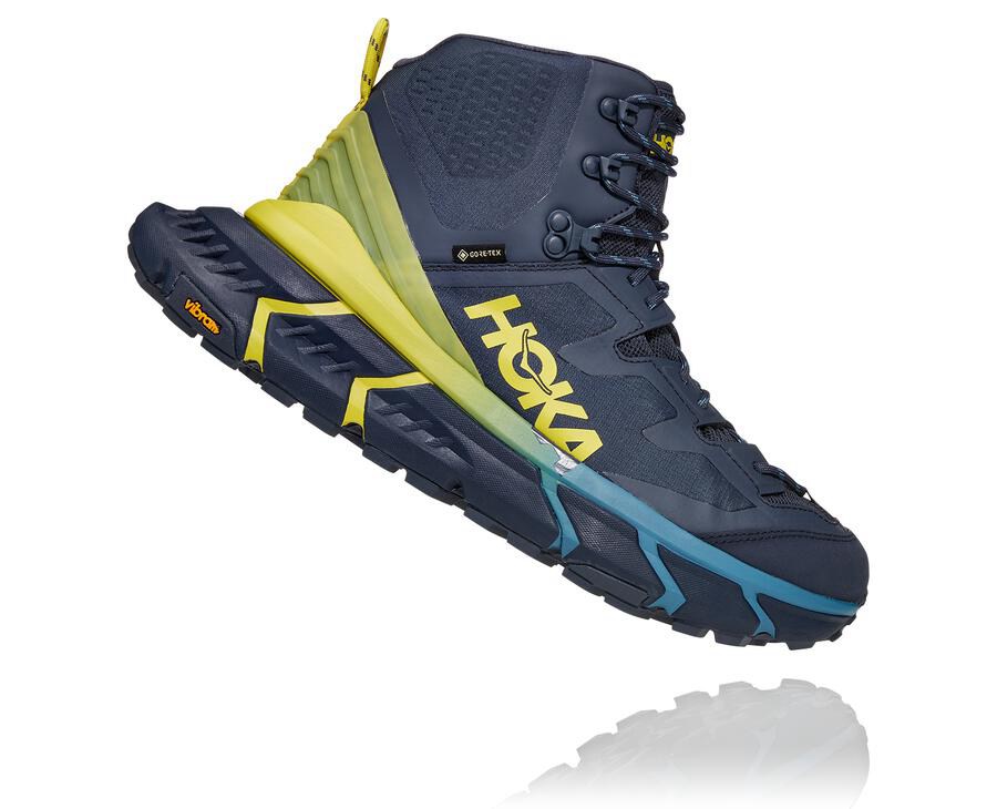 Hoka One One Turisticke Topanky Panske Modre - TenNine Hike GORE-TEX - 86354-YFGB